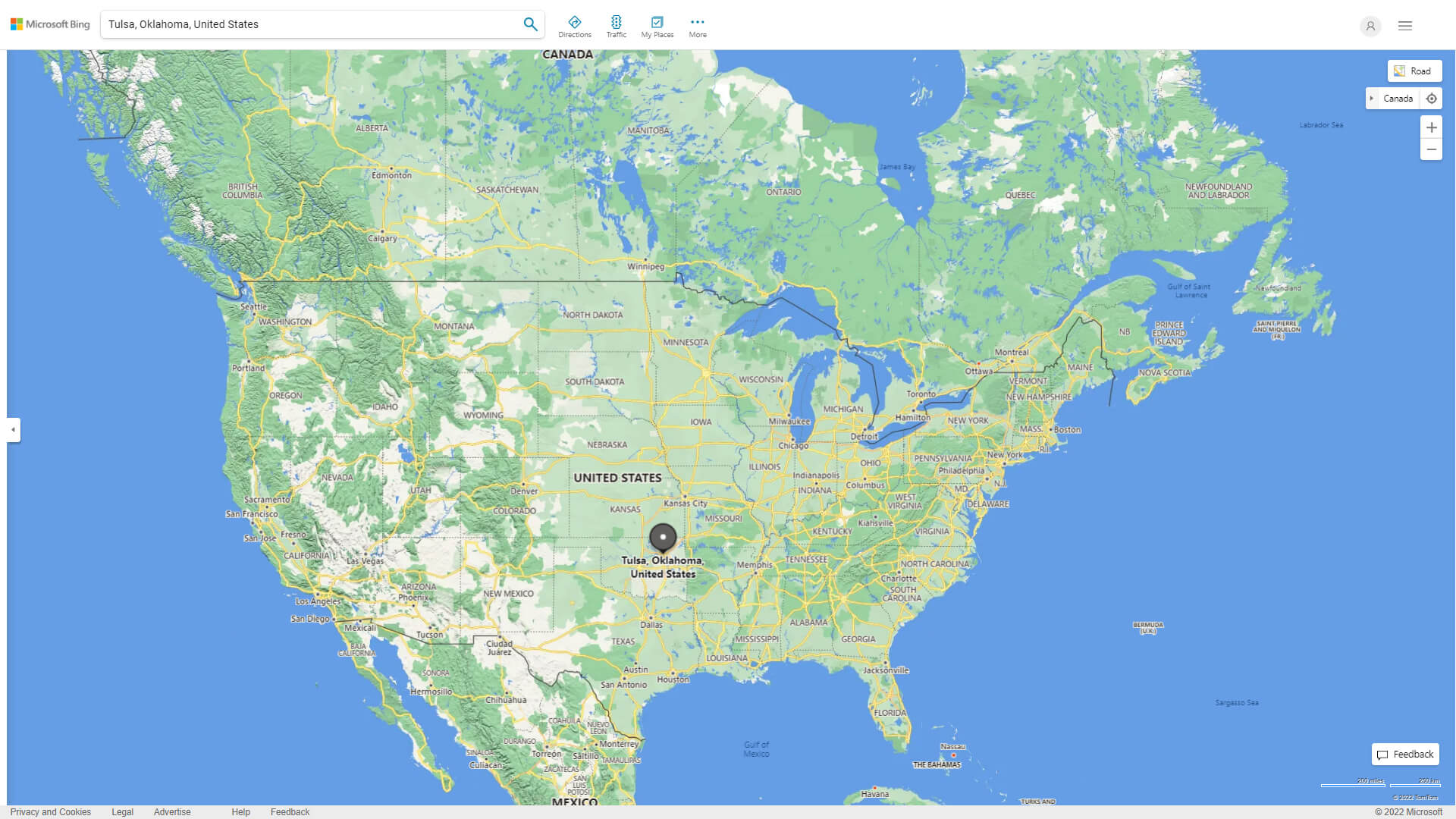 Where is Tulsa in the US